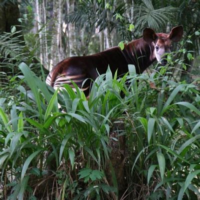  Orientoitu Olisko Okapi Ei Niin Harvinaisena Kuten Luulisi Vaikka Se Onkin Yleensä Metsästä Ulkona?